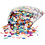 Creativ Company Pailletten, afm 6-20 mm, pastelkleuren, 250 gr/ 1 doos