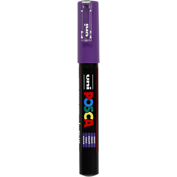 Posca Marker, afm PC-1M, lijndikte 0,7 mm, extra-fijn, violet, 1 stuk