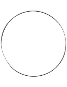 Creativ Company Metalen draadring, d 7 cm, dikte 1,5 mm, zilver, 10 stuk/ 1 doos
