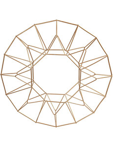 Creativ Company Hangende bal, ring, d 28 cm, brons, 1 stuk
