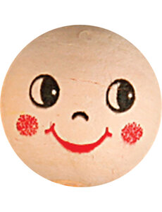 Creativ Company Hoofden, d 22 mm, licht beige, 10 stuk/ 1 doos