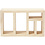 Creativ Company Boekenplank, H: 10 cm, L: 6 cm, B: 4 cm, 1 stuk