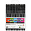 Colortime Colortime fineliners, lijndikte 0,6-0,7 mm, zwart, 12 stuk/ 1 doos