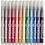 Colortime Colortime Glitterstiften, lijndikte 2 mm, diverse kleuren, 12 stuk/ 1 doos