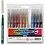 Colortime Colortime Glitterstiften, lijndikte 2 mm, diverse kleuren, 12 stuk/ 1 doos