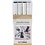 Creativ Company Tekenstift, lijndikte 1+8 mm, Natuurlijke kleuren, 12 stuk/ 1 doos