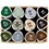 Creativ Company Tekenstift, lijndikte 1+8 mm, Natuurlijke kleuren, 12 stuk/ 1 doos