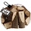 Creativ Company Decoratieve boomstam, H: 8 cm, d 2,5-3,5 cm, 15 stuk/ 1 doos