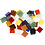 Creativ Company Glas mozaiek tegels, afm 10x10 mm, dikte 3 mm, 454 gr/ 1 doos