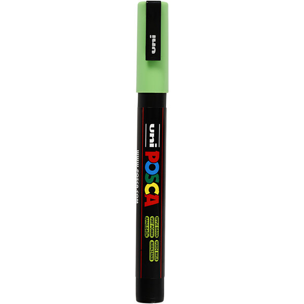 Uni-Posca Posca Marker, afm PC-3M, lijndikte 0,9-1,3 mm, fijn, apple Green, 1 stuk