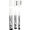 Creativ Company Krijtstiften, lijndikte 3+6+15 mm, wit, 3 stuk/ 1 doos