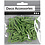 Creativ Company Mini wasknijpers, L: 25 mm, B: 3 mm, groen, 36 stuk/ 1 doos