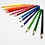 Colortime Colortime Kleurpotloden, L: 17,45 cm, vulling 3 mm, diverse kleuren, 12 stuk/ 1 doos