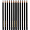 Colortime Kleurpotloden, L: 17,45 cm, vulling 5 mm, JUMBO, zwart, 12 stuk/ 1 doos