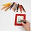 Woody 3-in-1, L: 11 cm, dikte 16 mm, vulling 10 mm, diverse kleuren, 10 stuk/ 1 doos