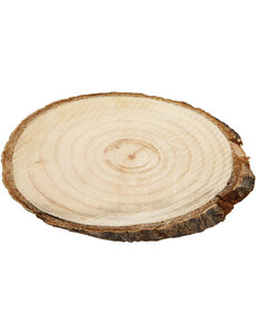 Creativ Company Houten schijf met bast