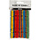 Creativ Company Constructiehoutjes, L: 11,4 cm, B: 10 mm, diverse kleuren, 30 stuk/ 1 doos