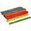 Creativ Company Constructiehoutjes, L: 11,4 cm, B: 10 mm, diverse kleuren, 30 stuk/ 1 doos