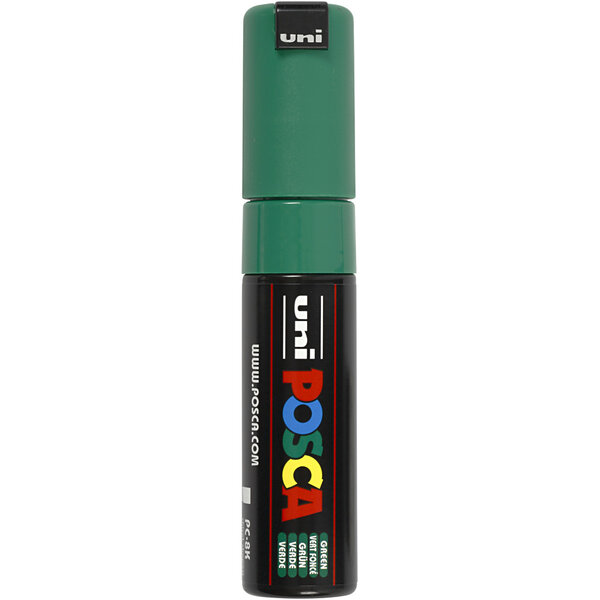 Posca Marker, afm PC-8K, lijndikte 8 mm, breed, groen, 1 stuk