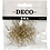 Creativ Company Metalen hanger, L: 22 mm, gatgrootte 8 mm, verguld, 50 stuk/ 1 doos