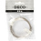 Creativ Company Verzilverd draad, dikte 0,4 mm, verzilverd, 20 m/ 1 rol
