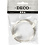 Creativ Company Verzilverd draad, dikte 0,6 mm, verzilverd, 10 m/ 1 rol