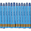 Mungyo Aquarelkrijt, L: 9,3 cm, dikte 8 mm, hemelsblauw (337), 12 stuk/ 1 doos