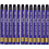 Mungyo Aquarelkrijt, L: 9,3 cm, dikte 8 mm, violet (320), 12 stuk/ 1 doos