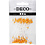 Creativ Company Bloemmeeldraden, L: 6,4 cm, d 2 mm, metallic oranje, 100 stuk/ 1 doos