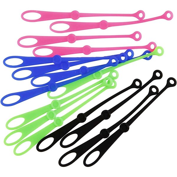 Creativ Company Sleutelhanger, L: 10,5 cm, B: 1 cm, 45 stuk/ 1 doos