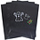 Creativ Company Vellen krimpfolie, A4, zwart, 10 vel/ 1 doos