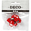 Creativ Company Miniatuur figuren, H: 20 mm, L: 40 mm, rood, 2 stuk/ 1 doos