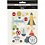 Creativ Company Rub-on Stickers, transport, vel 12,2x15,3 cm, 1 doos