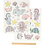 Creativ Company Rub-on Stickers, oceaan, vel 12,2x15,3 cm, 1 doos