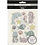 Creativ Company Rub-on Stickers, oceaan, vel 12,2x15,3 cm, 1 doos