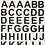 Creativ Company Rub-on Stickers, letters en cijfers, H: 17 mm, B: 17 mm, vel 12,2x15,3 cm, zwart, 1 doos