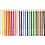 Lyra Groove Dunne Kleurpotloden, L: 18 cm, vulling 3,3 mm, diverse kleuren, 24 stuk/ 1 doos