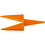 Creativ Company Kippen snavels, L: 30 mm, oranje, 50 stuk/ 1 doos