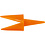 Creativ Company Kippen snavels, L: 30 mm, oranje, 50 stuk/ 1 doos