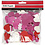 Creativ Company Foam vormen, afm 20-50 mm, dikte 2 mm, diverse kleuren, 200 stuk/ 1 doos