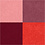 Creativ Company Stempelinkt, H: 2 cm, afm 3,5x3,5 cm, peach, roze, lichtroze, donkerroze, 4 stuk/ 1 doos