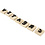 Creativ Company Foam stempels, afm 3x3 cm, dikte 13 mm, 42 stuk/ 1 doos