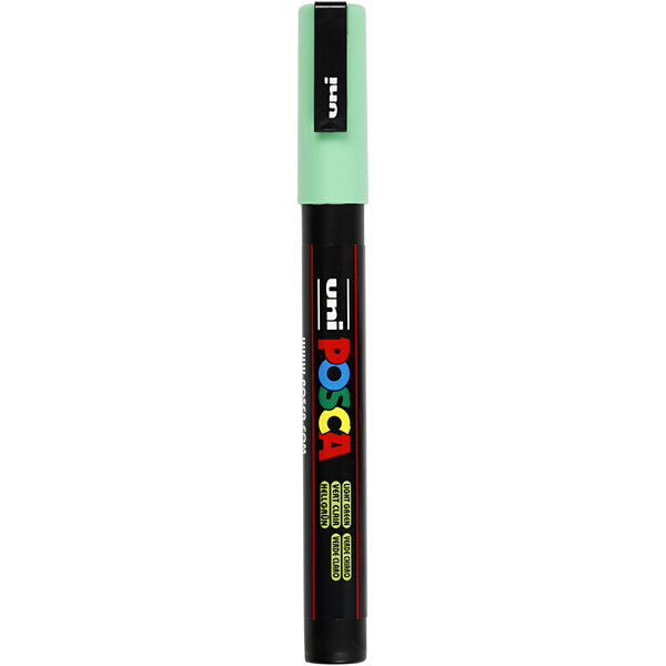 Uni-Posca Posca Marker, afm PC-3M, lijndikte 0,9-1,3 mm, fijn, lichtgroen, 1 stuk