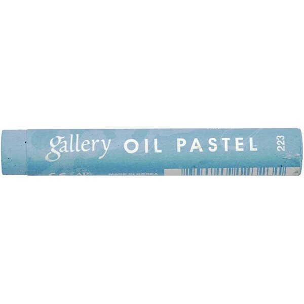 Mungyo Gallery Oliepastel Premium, L: 7 cm, dikte 11 mm, turquoiseblauw (223), 6 stuk/ 1 doos