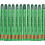 Mungyo Aquarelkrijt, L: 9,3 cm, dikte 8 mm, cadmium groen (345), 12 stuk/ 1 doos