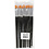 Creativ Company Gold Line penselen, afm 8, L: 18,5 cm, B: 8 mm, plat, 12 stuk/ 1 doos