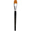 Creativ Company Gold Line penselen, afm 20, L: 21 cm, B: 24 mm, plat, 6 stuk/ 1 doos