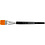 Creativ Company Gold Line penselen, afm 20, L: 21 cm, B: 24 mm, plat, 6 stuk/ 1 doos