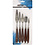 Paletmessen set, L: 17-23 cm, B: 1,5-2,5 cm, 5 stuk/ 1 doos