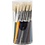 Creativ Company Kwasten voor Kinderen, L: 19 cm, B: 12 mm, rond, 30 stuk/ 1 doos